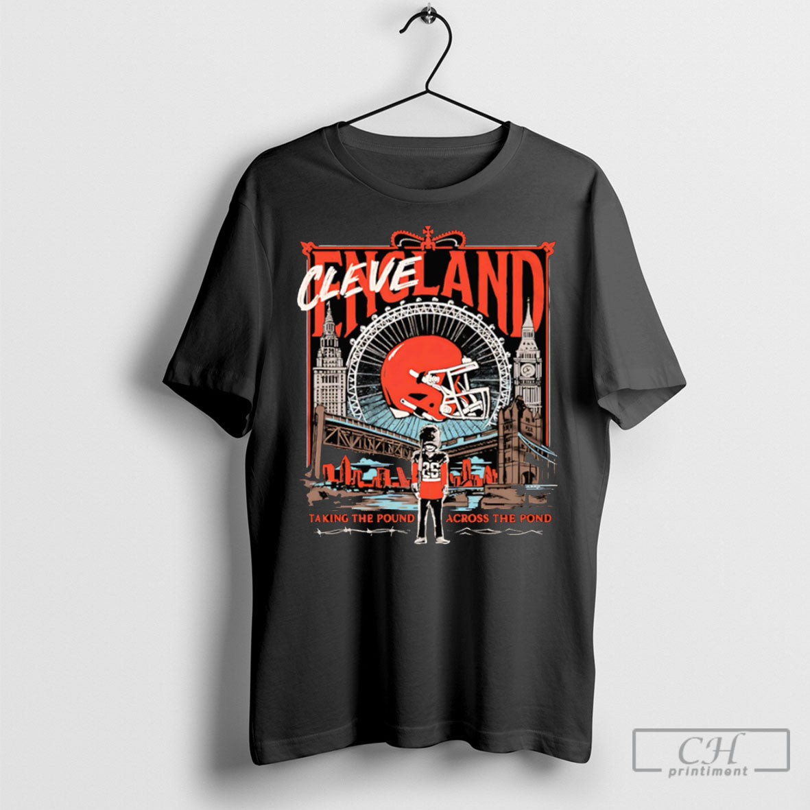 Cleveland Pound Across The Pond T Shirt