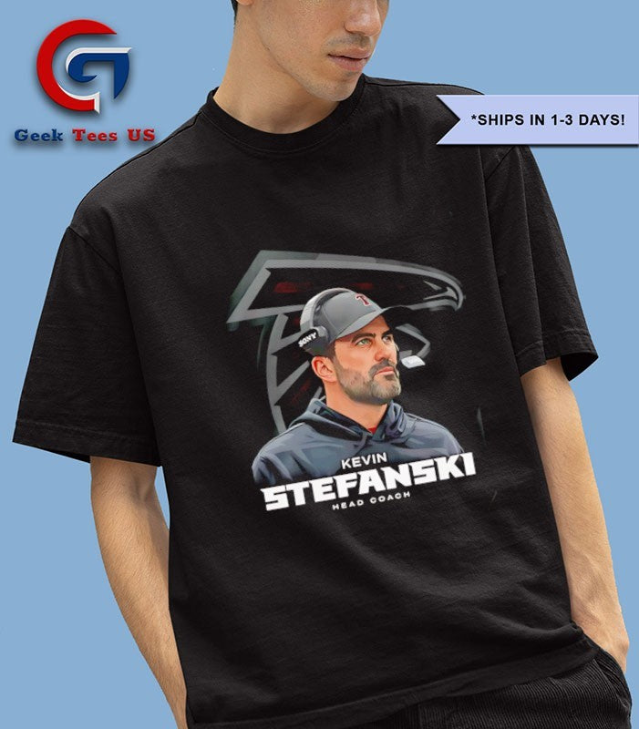 Coach Kevin Stefanski Atlanta Falcons Football T-shirt