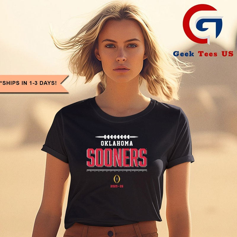 College Football Playoff 2025-2026 Oklahoma Sooners football Playoff Bound shirt