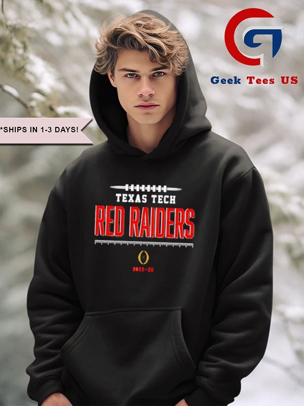 College Football Playoff 2025-2026 Texas Tech Red Raiders football Playoff Bound shirt