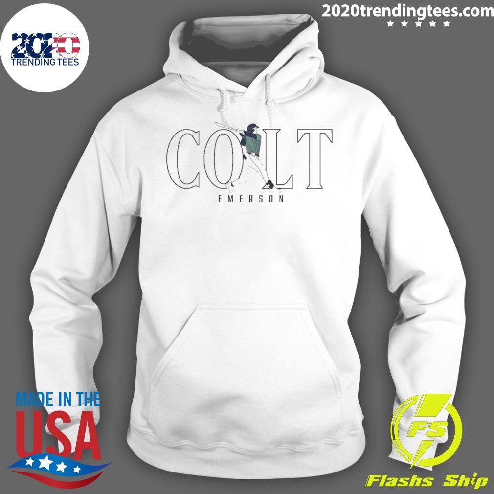 Colt Emerson Seattle Mariners Baseball Swing Shirt