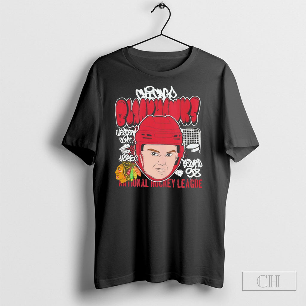 Connor Bedard Chicago Blackhawks Nhl Caricature Shirt Tee