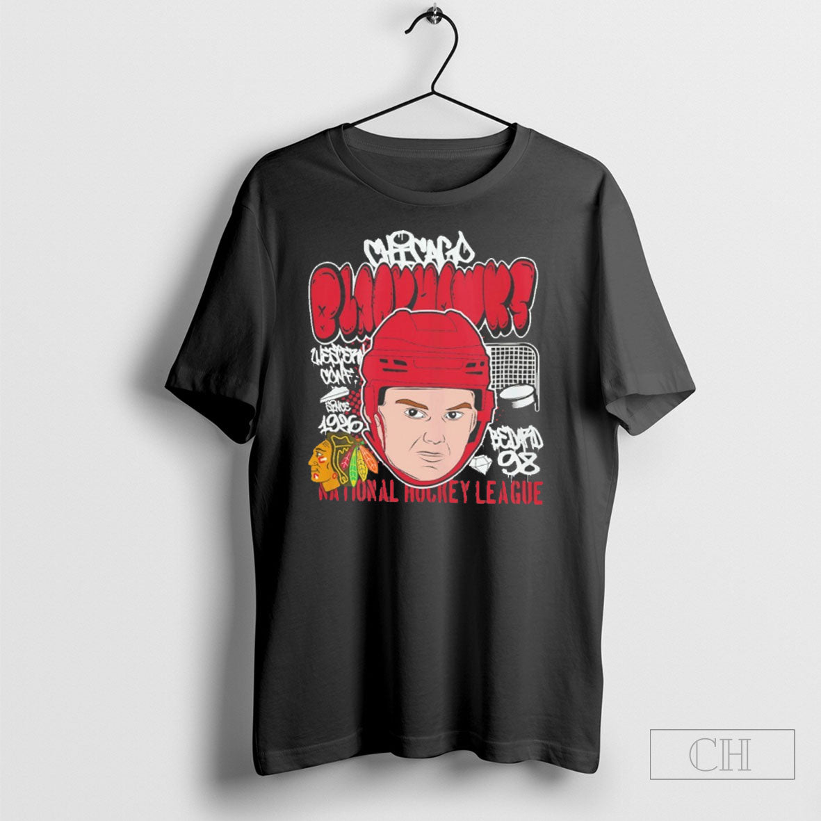 Connor Bedard Chicago Blackhawks Nhl Caricature Shirt Tee