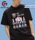 Core Five 1996-2026 Jeter Rivera Petitt Williams Posada New York Yankees baseball abbey road signature T-shirt