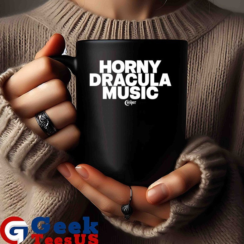 Creeper Cult Horny Dracula Music shirt