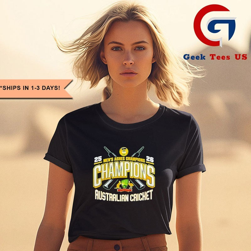 Cricket Australia Men’s Ashes 2025-26 Champions shirt