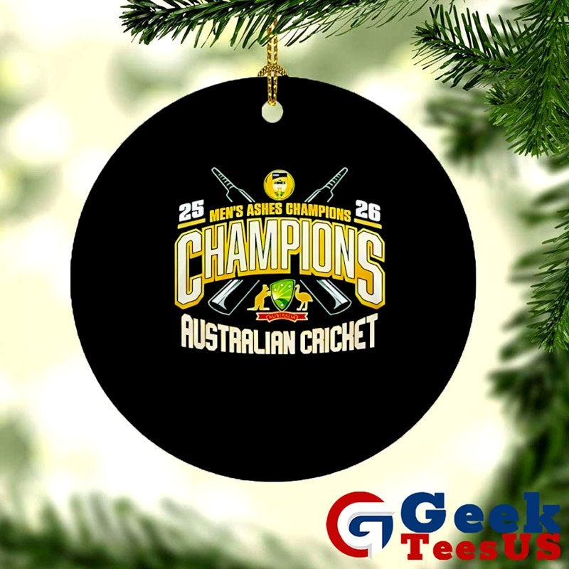 Cricket Australia Men’s Ashes 2025-26 Champions shirt