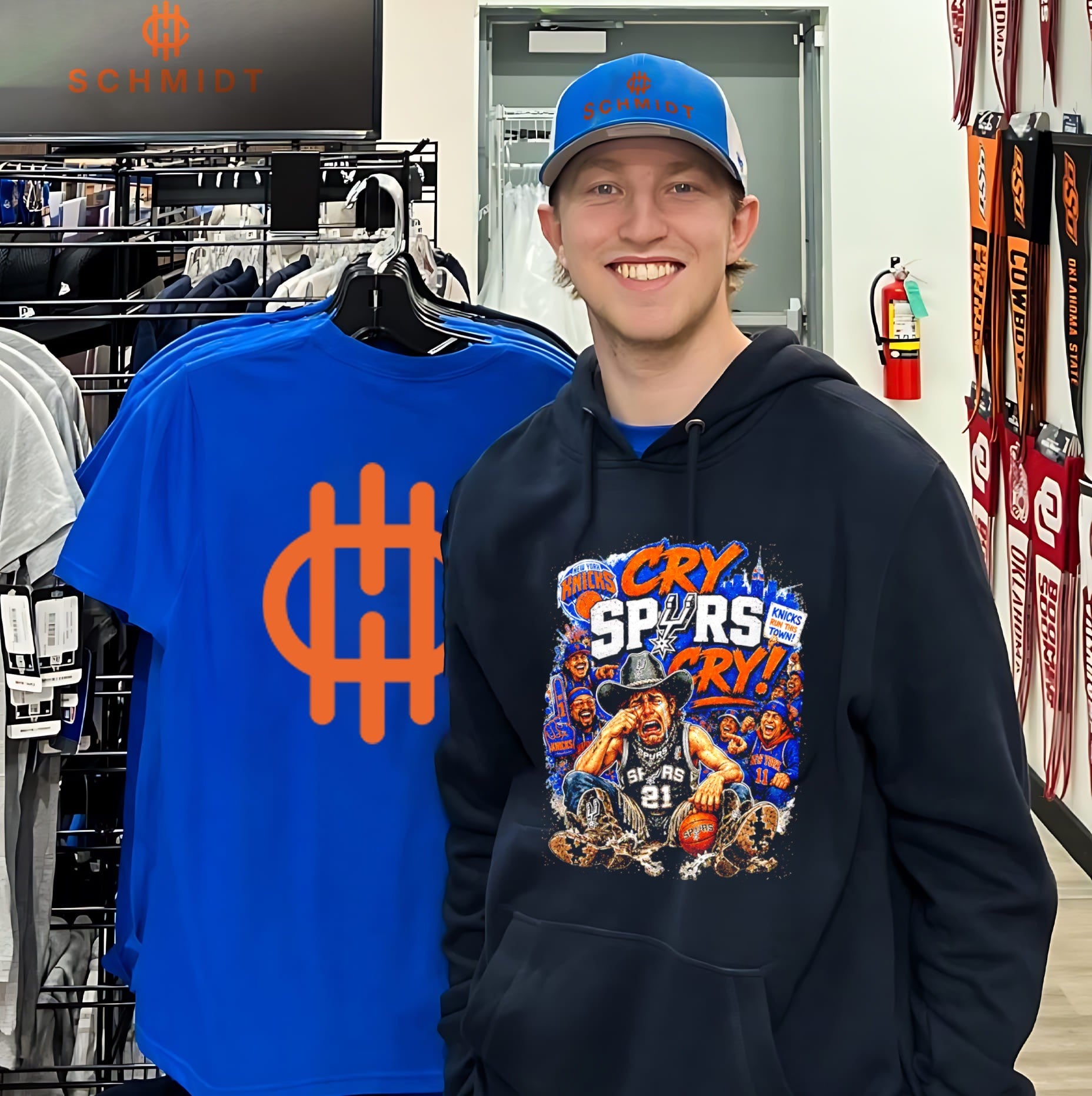 Cry Spurs Cry New York Knicks 2026 World Champions shirt