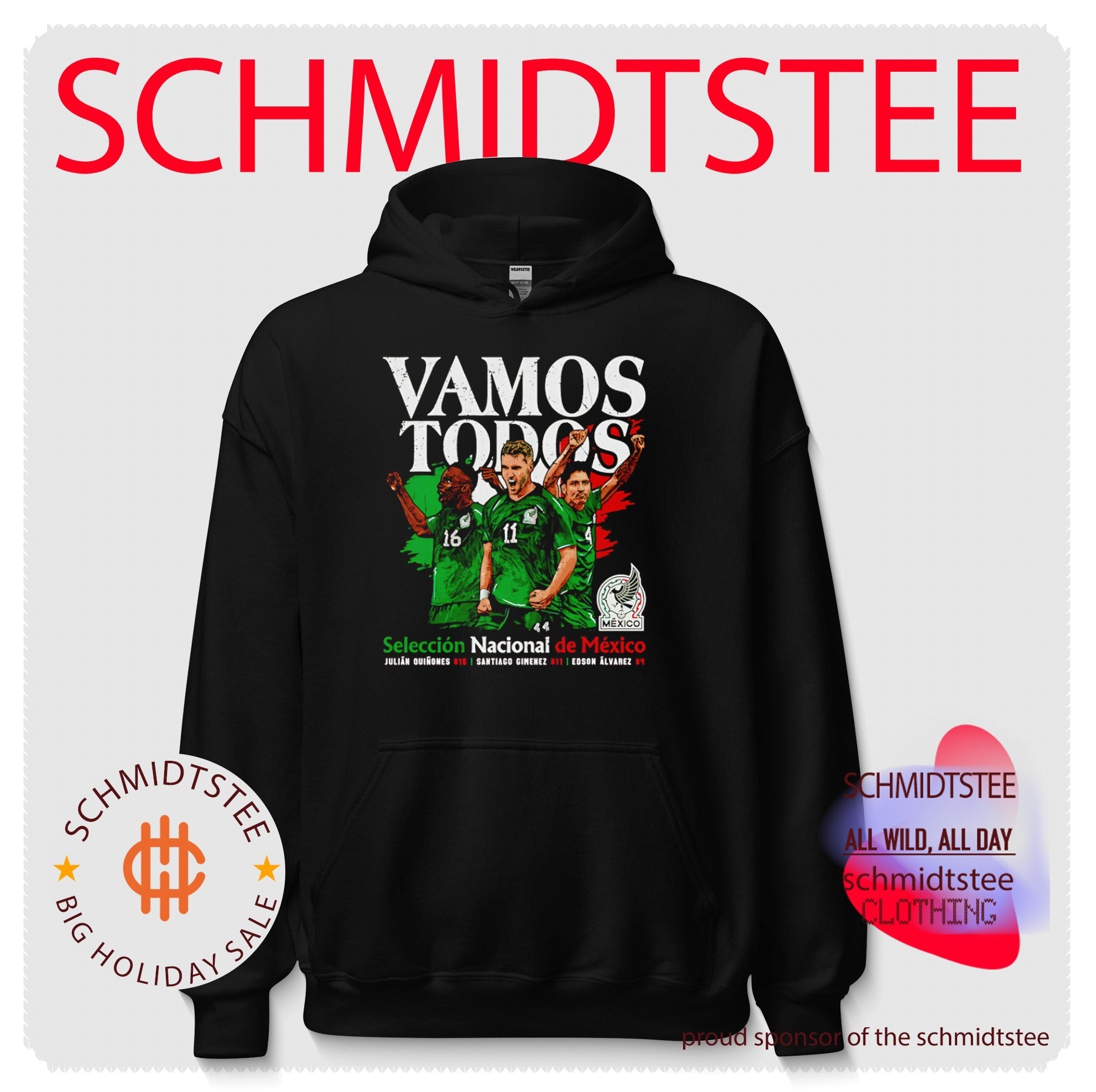 Mexico National Team Quinones Gimenez & Alvarez shirt