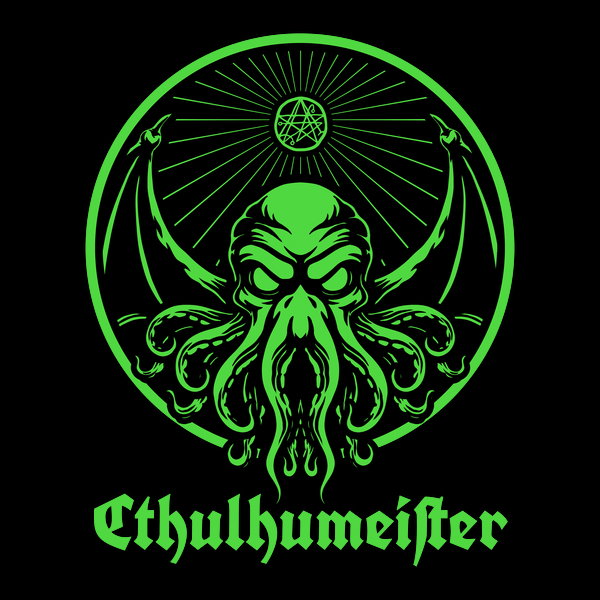 Cthulhu Drink Label