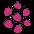 Cute Dark Strawberries
