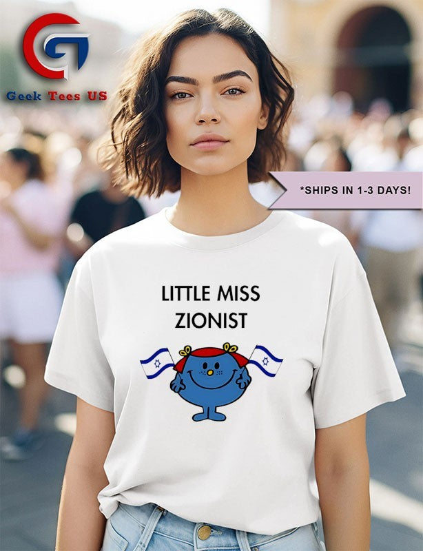 Dahlia Kurtz Little Miss Zionist shirt