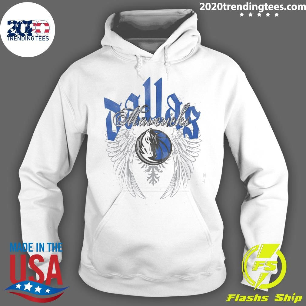 Dallas Mavericks Mitchell & Ness Old English Shirt