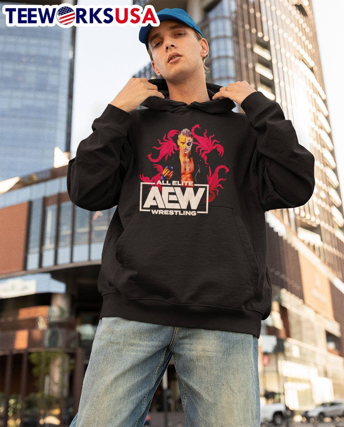 Darby Allin Scorpion Nothing Over Till You Are Underground AEW Wrestling T-Shirt