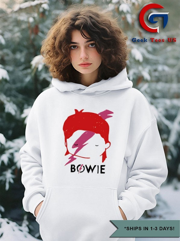 David Bowie aladdin sane lightning bolt sketch shirt