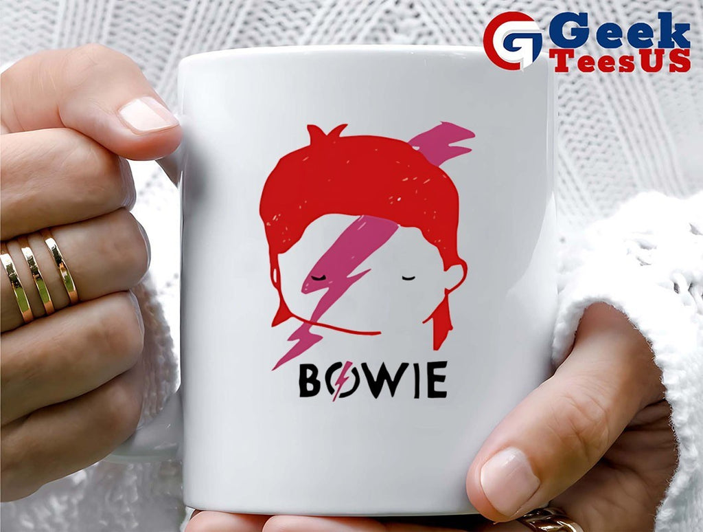 David Bowie aladdin sane lightning bolt sketch shirt
