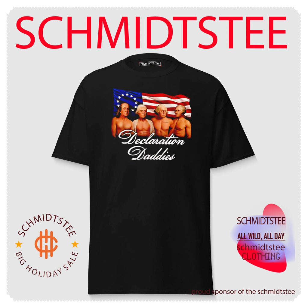 Declaration Daddies 4th Of July Founding Fathers America 250 shirt