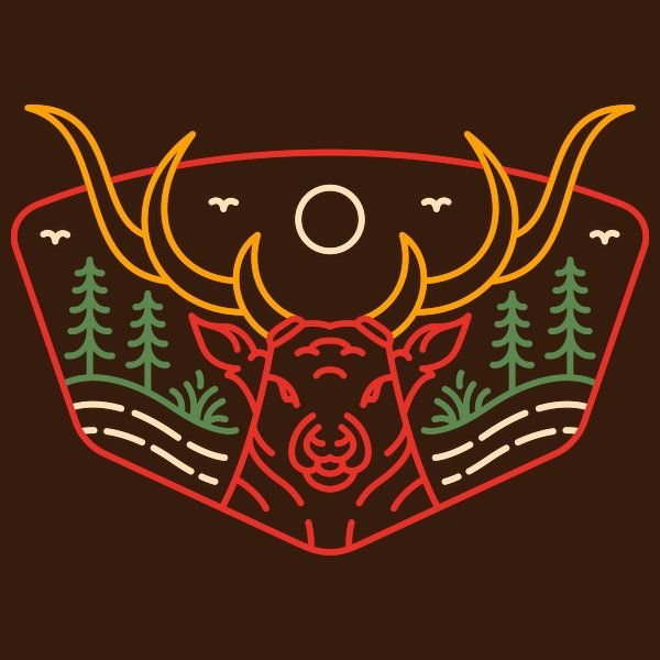 Deer In The Wilderness