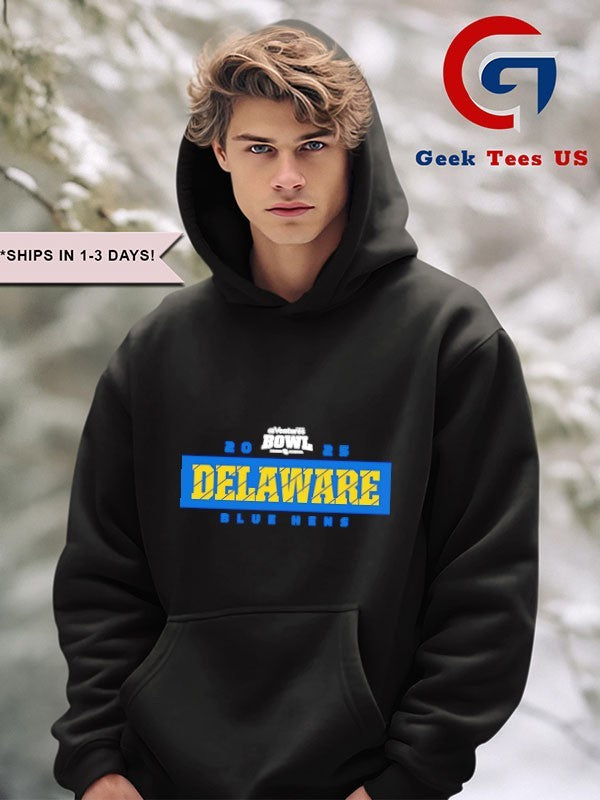 Delaware Blue Hens 2025 68 Ventures Bowl retro shirt