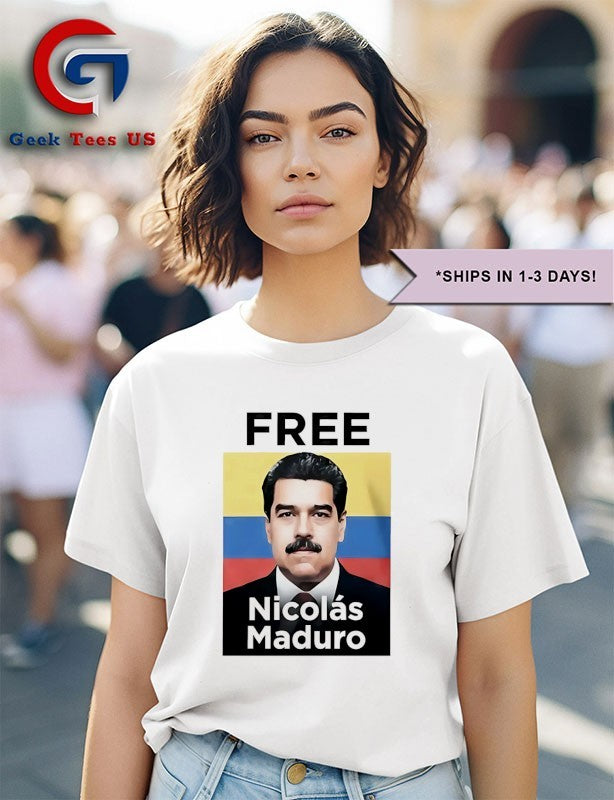 Democrats Free Nicolas Maduro 2026 T-shirt