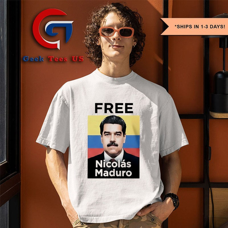 Democrats Free Nicolas Maduro 2026 T-shirt