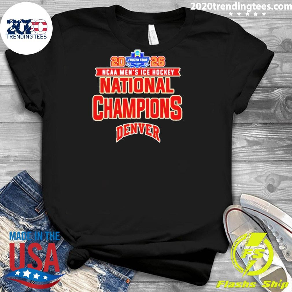 Denver Pioneers Men’s Ice Hockey National Champions ’26 Classic Shirt