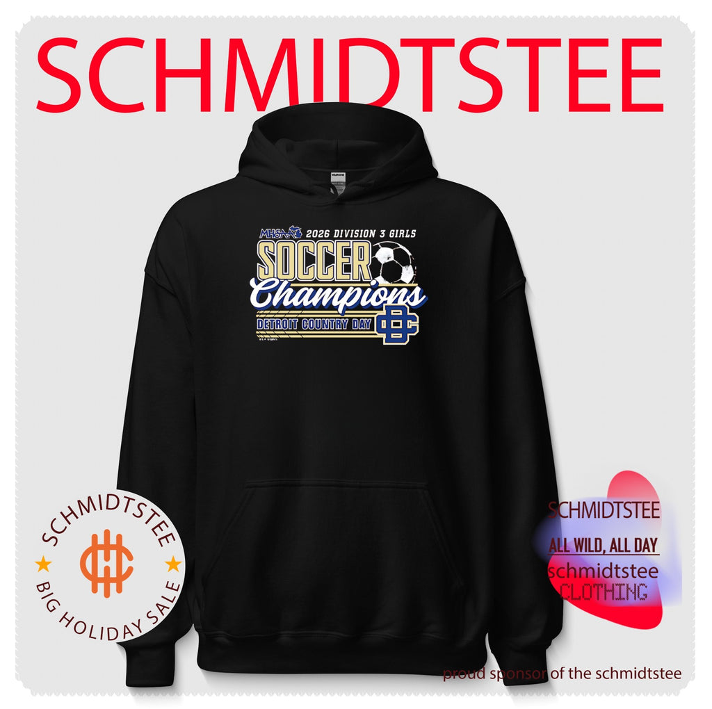 Detroit Country Day 2026 MHSAA Girls Soccer D3 Champions shirt