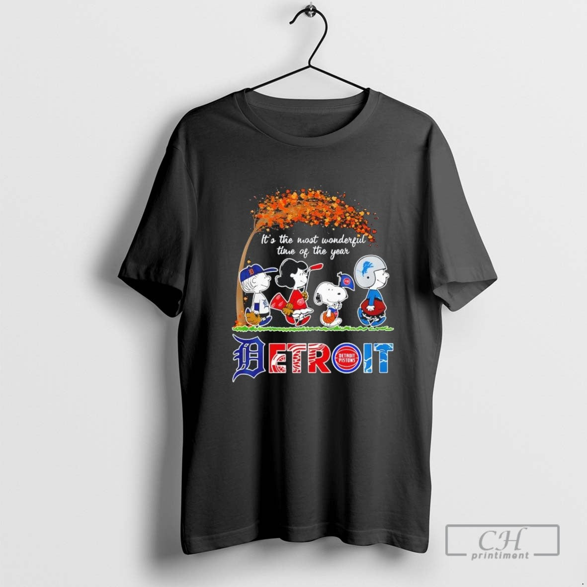 Detroit Spirit Peanuts Its The Most Wonderful Time Of The Year