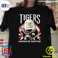Detroit Tigers America’s Pastime 250th Celebration Bald Eagle Shirt