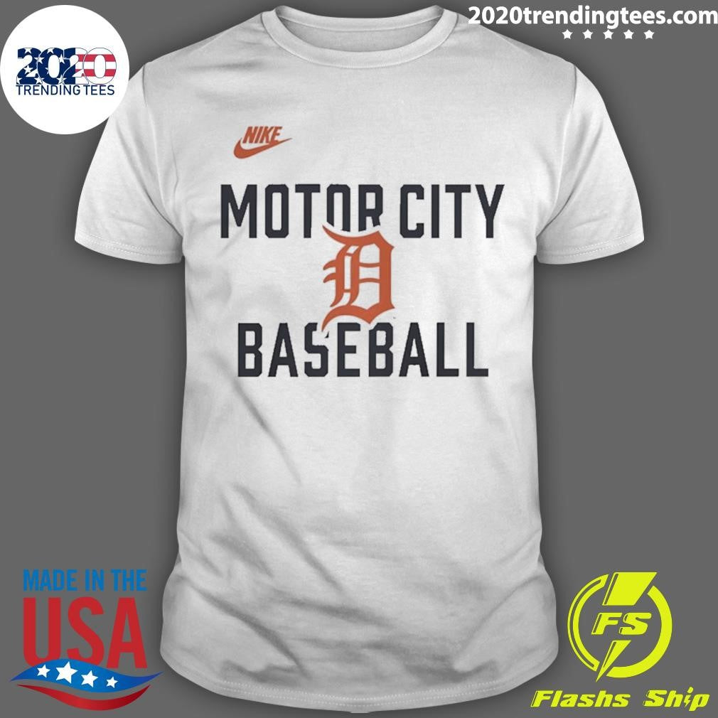 Detroit Tigers Nike Motor City Baseball Shirt