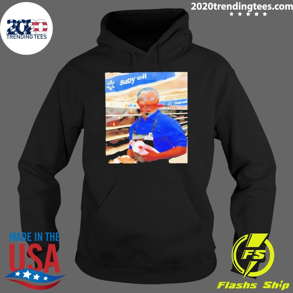 Diddy Baby Oil Walmart Parody Logo Shirt