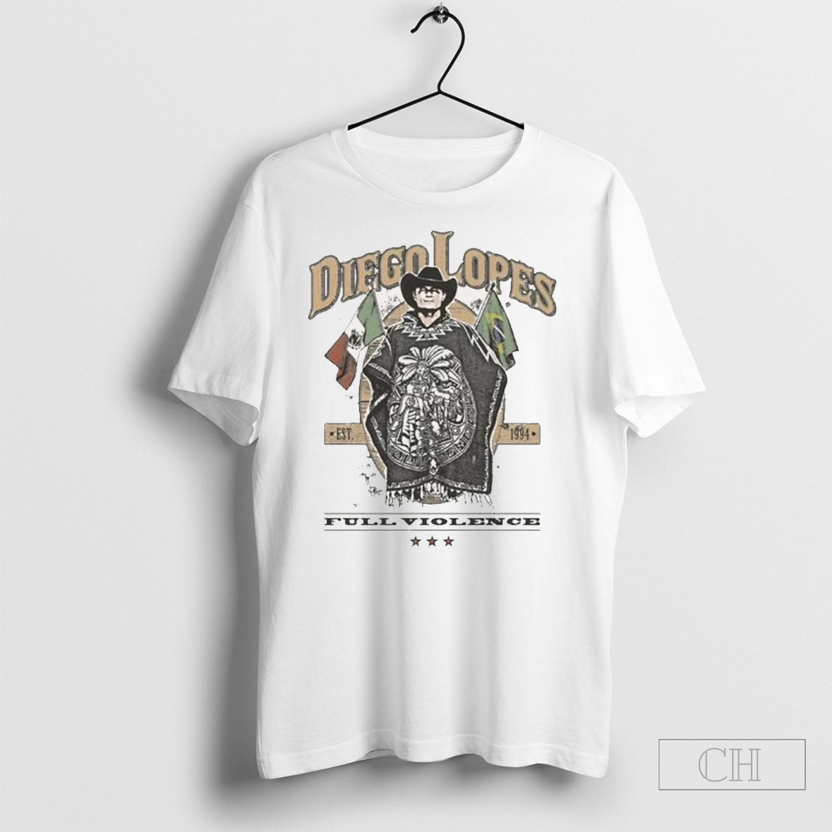 Diego Lopes X Full Violence Est 1994 Graphic T Shirt