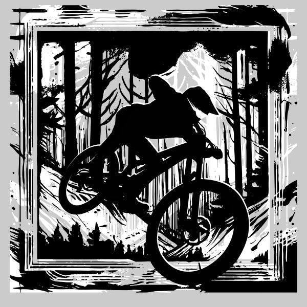 Dirt And Grunge Mtb Art Rhythm