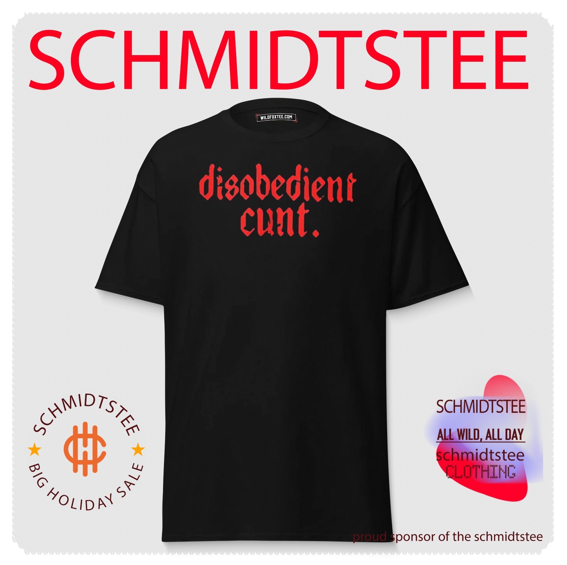 Disobedient Cunt Shirt