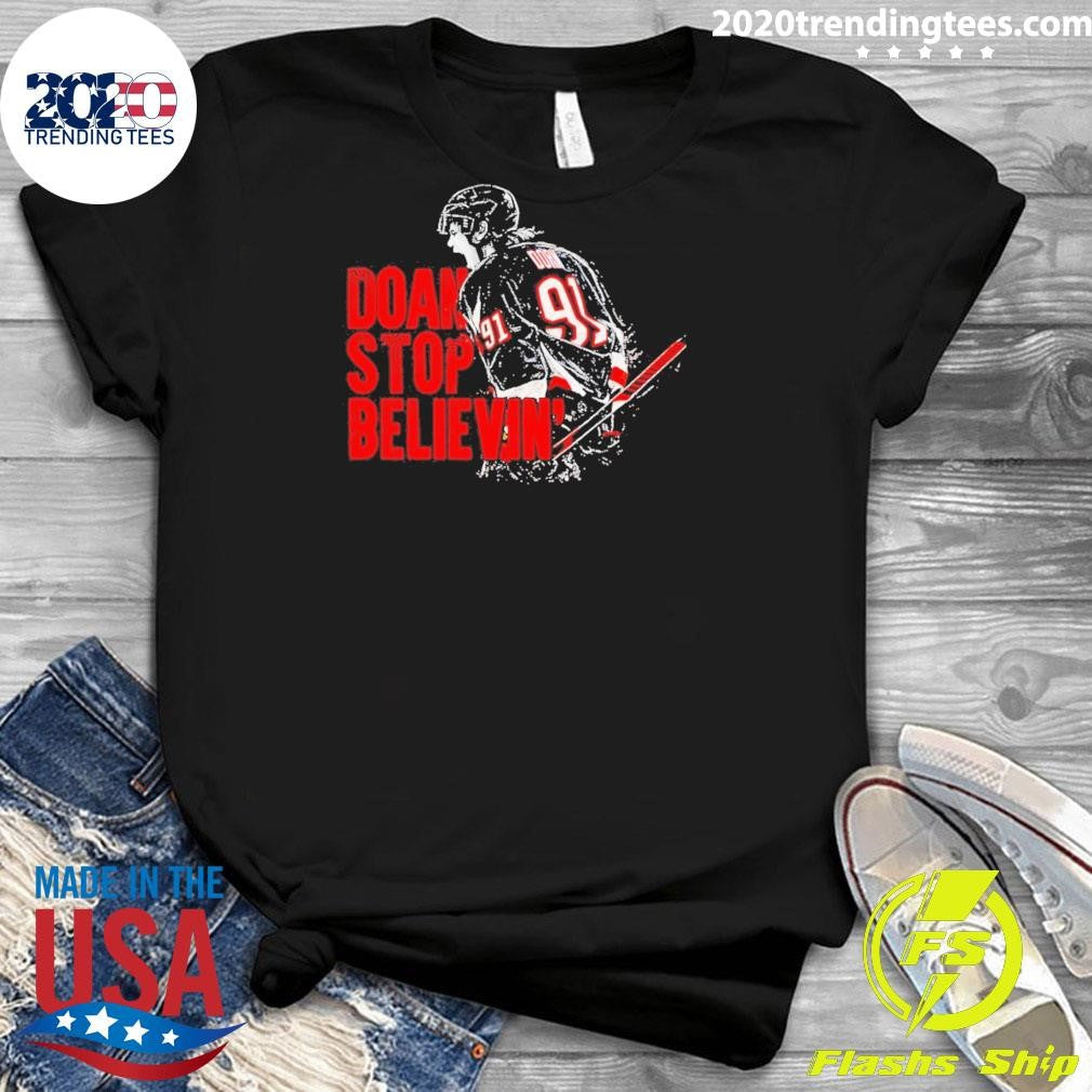 Doan Stop Believin’ Josh Doan Buffalo Sabres Nhl Hockey 2026 Shirt