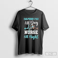 Dolphins Fan All Day Nurse All Night Diamond