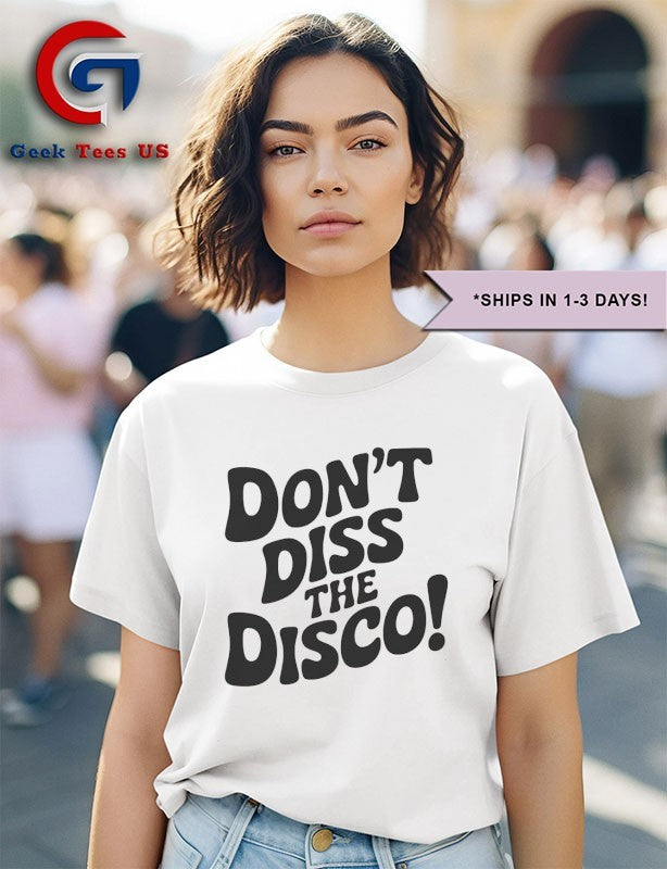 Don’t diss the disco shirt