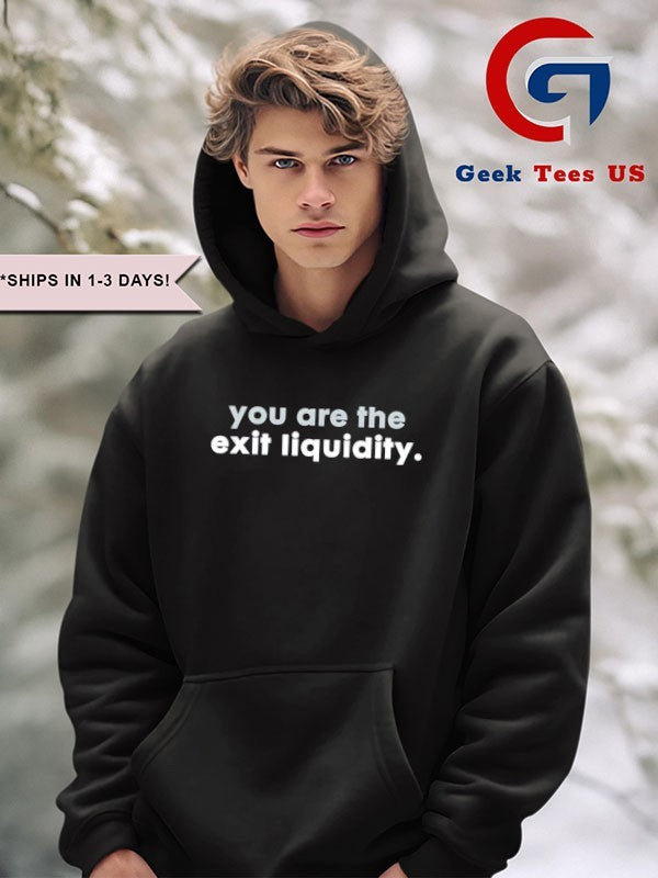 Dove you are the exit liquidity shirt