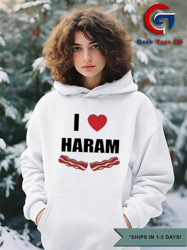 Dr Gumnaam I Love Haram Bacon shirt