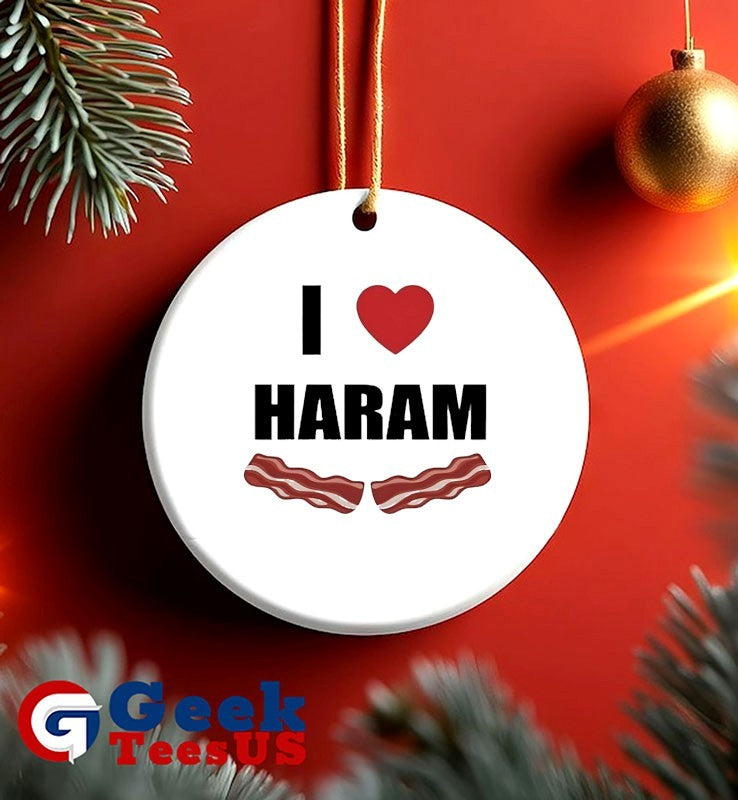 Dr Gumnaam I Love Haram Bacon shirt