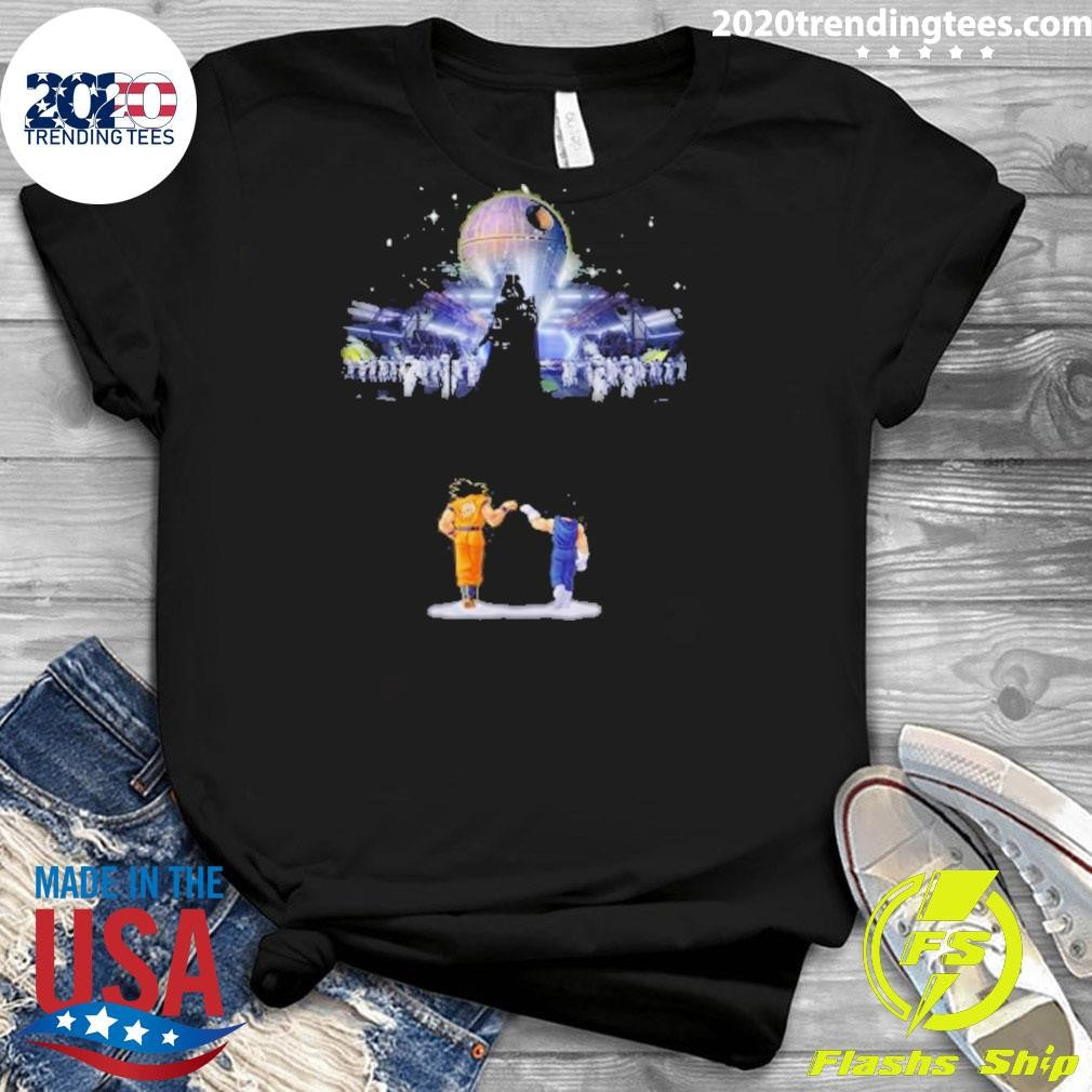 Dragon Ball Songoku Vegata Star Wars Shirt