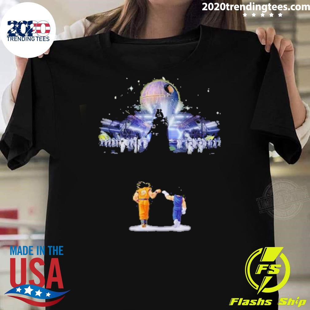 Dragon Ball Songoku Vegata Star Wars Shirt