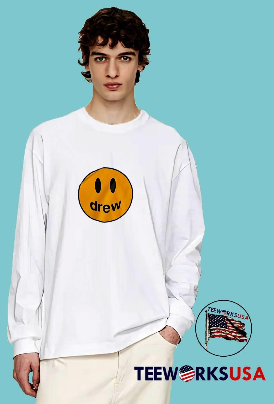 Drew House Mascot Smiley Face shirt