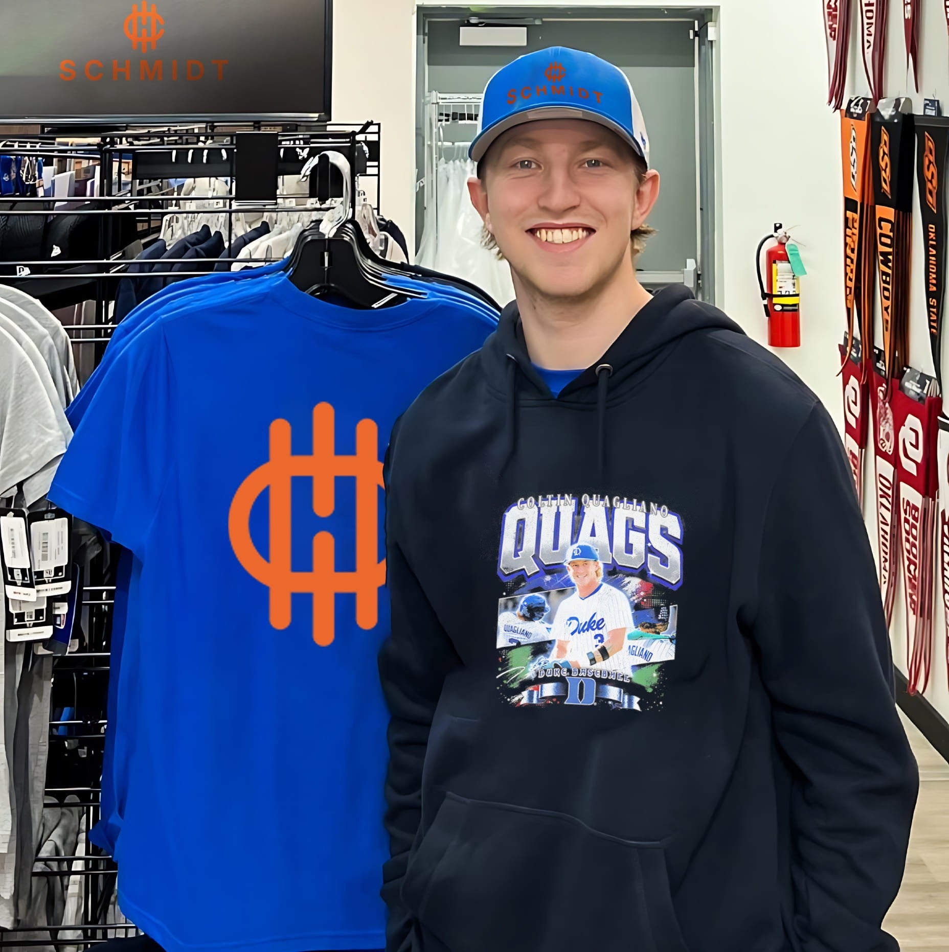 Duke Baseball Coltin Quagliano Quags vintage shirt