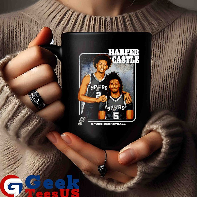 Dylan Harper and Stephon Castle San Antonio Spurs Step Brothers 2026 shirt