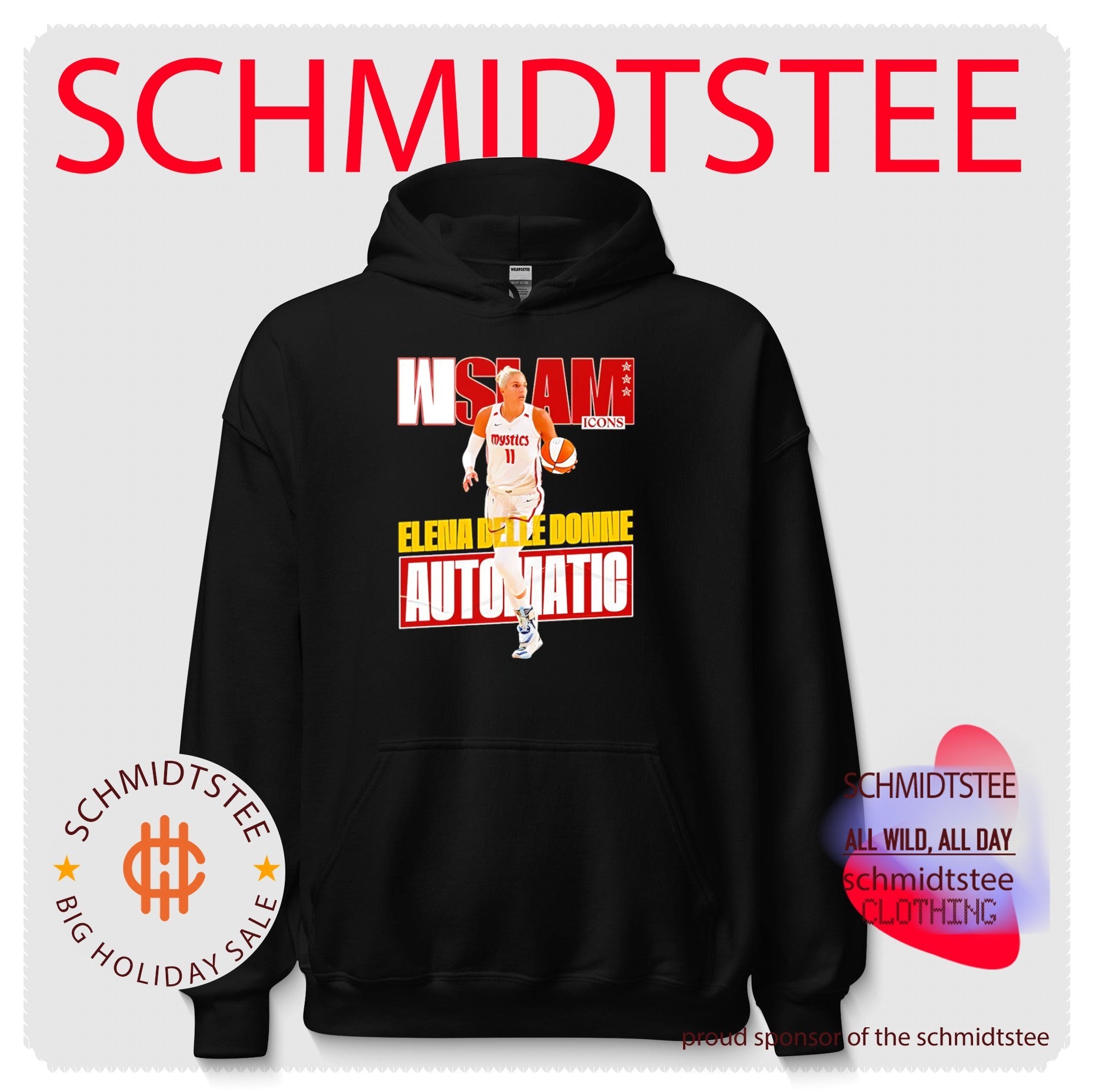 Elena Delle Donne Mystics Automatic WSlam Icons shirt