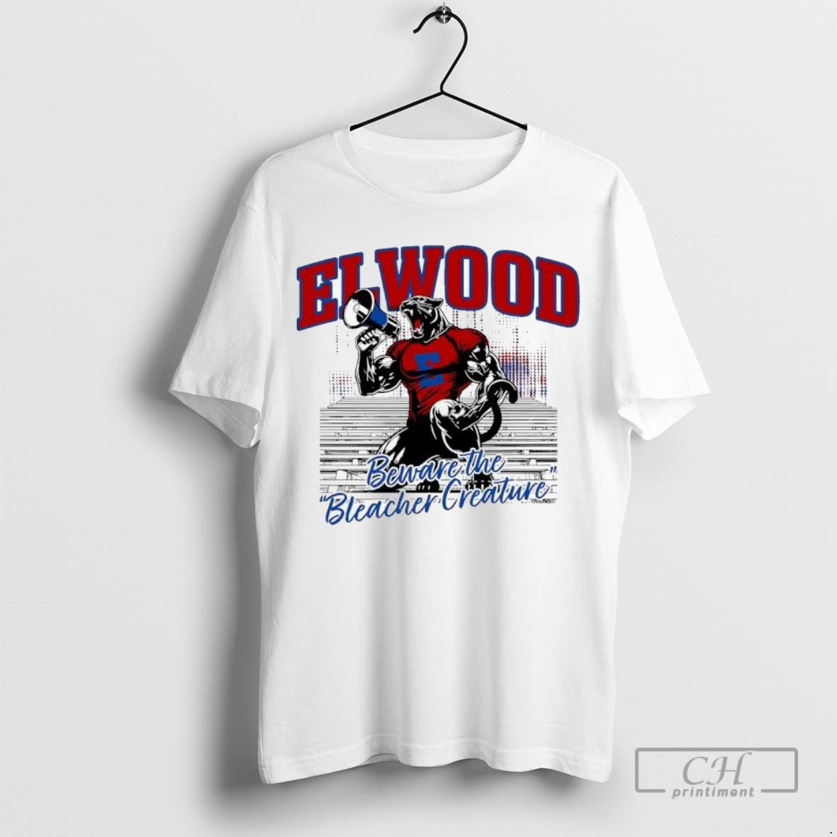 Elwood Athletics Mascot Beware The Bleacher Creature Ladies