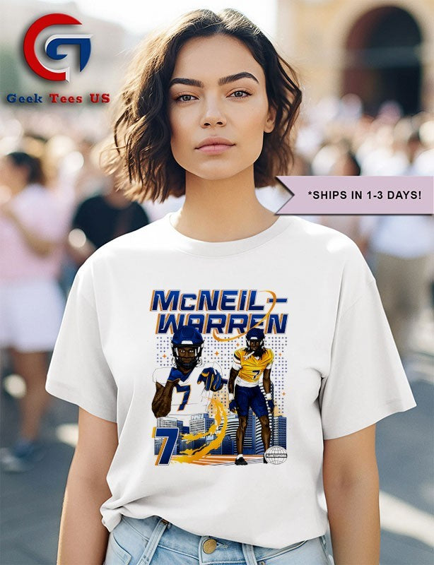 Emmanuel McNeil-Warren Toledo Rockets football graphic shirt
