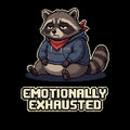 Emotionally Exhausted Raccoon