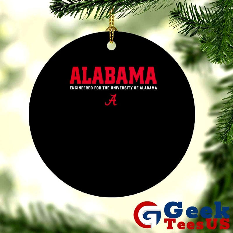 Engineered For The University Of Alabama shirt